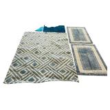 RUG: Blue Rug Bundle - Qty 5