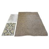 RUG: Brown Rug Bundle - Qty 3