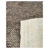 RUG: Dark Brown Rug | 70" X 53 1/2"