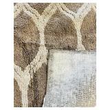 RUG: Area Rug in Wheat and Beige | 5" X 7"