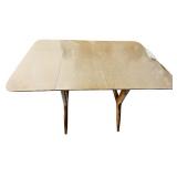 Vintage Mid Century Drop Leaf Table **