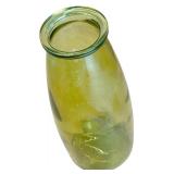 Green Large Vase 17.25"