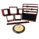 Home Decor Bundle - Calendar, Shelves, Coat Hook, Calendar, Clock