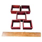 Home Decor Bundle - Calendar, Shelves, Coat Hook, Calendar, Clock