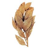 Artificial Copper Glittery Leaf Home Decor by Vic Ker Man 21" - Qty 12