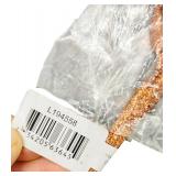 Artificial Copper Glittery Leaf Home Decor by Vic Ker Man 21" - Qty 12