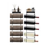 Towel Rack/Wire Bottle Rack