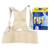 Back Pain and Support Bundle - Qty 3 | Royal Posture | Heating Pad | Posture Pump Neck Exercise