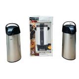 Coffee Urn 12-42 Cups | Curtis Thermos-Pro 2.5L Air Pot (Qty 2) Bundle
