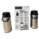 Coffee Urn 12-42 Cups | Curtis Thermos-Pro 2.5L Air Pot (Qty 2) Bundle