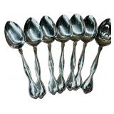 Oneida Silverware Tray with Spoons and Forks | 15 3/4" X 10 1/8" X 3 1/8"