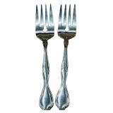 Oneida Silverware Tray with Spoons and Forks | 15 3/4" X 10 1/8" X 3 1/8"