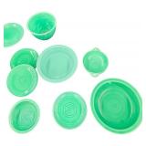 Vintage Mixed FIESTA Dishware Bundle - Qty 27 Pcs | Jade Green