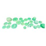 Vintage Mixed FIESTA Dishware Bundle - Qty 27 Pcs | Jade Green