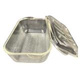 Vintage Federal Glass Refrigerator Glassware Bundle - Qty 6 pcs