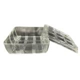 Vintage Federal Glass Refrigerator Glassware Bundle - Qty 6 pcs