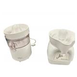 Vintage Juicers and Punch Bowl and Cup Set Bundle