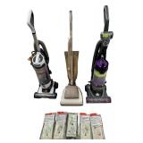 Vacuum Bundle - Qty 3 | Hoover MaxLife Elite Swivel Vacuum Cleaner | Vintage Hoover Model 115 Upright Vacuum Cleaner |  BISSELL Cleanview Swivel Rewind Pet