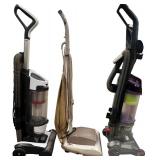 Vacuum Bundle - Qty 3 | Hoover MaxLife Elite Swivel Vacuum Cleaner | Vintage Hoover Model 115 Upright Vacuum Cleaner |  BISSELL Cleanview Swivel Rewind Pet