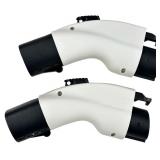 Tesla EV Adapter (White) Tesla to J1772 Adapter Bundle -  WHITE ADAPTERS - Qty 2