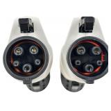 Tesla EV Adapter (White) Tesla to J1772 Adapter Bundle -  WHITE ADAPTERS - Qty 2