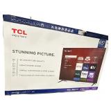 TCL 65-inch 4K UHD HDR Smart Roku TV