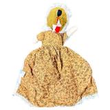 Set of Five Unique, Vintage-Style Plush Hand Puppets -DAKIN Henrietta Pussycat Hand Puppet ~ 1988 | Vintage New York Yankees squeaky dog puppet plush | vintage Alma