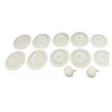 Oxford Dishware (Made in Brazil) Ceramic Dinnerware - Qty 12