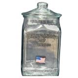 Anchor Hocking Heritage Hill Clear Glass Canister Jars - Qty 3