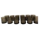 Melodia Smoke Old Fashioned Glasses - Qty 12 | 3 5/8" tall, 3.25"D | BIN