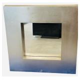 Silver Mirror | Medium | THICK HEAVY  27" X 27" X 3"