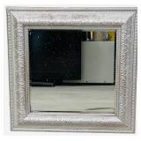 Silver Mirrors Bundle - Qty 2 | Flat: 24" X 18" X 1 1/8" | Textured: 14" X 14" X 1 1/4"