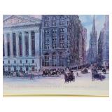 NY Stock Exchange Painting, Wall Street Painting | 39" X 29" X 1"