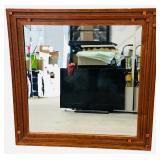 Wood Mirror | 29 7/8" X 29 7/8" X 3/4"