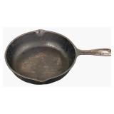Black Cast Iron Pan - 8 1/8" X 2" deep No. 5