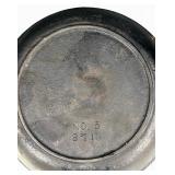 Black Cast Iron Pan - 8 1/8" X 2" deep No. 5