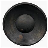 Black Cast Iron Chicken Fryer with a Hammered Finish with Lid  16 5/8" X 2.25" deep