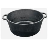 Black Cast Iron Pot by The Lodge 10 1/4" D X 4" Deep