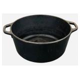 Black Cast Iron Pot by The Lodge 10 1/4" D X 4" Deep