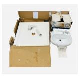 Shower Base | Glacier Bay Sink Bundle
