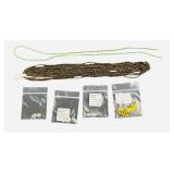 BEADING Czech Native American Crafting Beads Bundle  50+ Hanks Czech Cut Opaque Glass Seed Beads