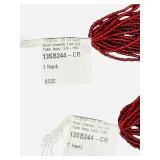 BEADING Czech Native American Crafting Beads Bundle  50+ Hanks Czech Cut Opaque Glass Seed Beads