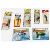 Vintage Fishing Mixed Bundle | MUST SEE PHOTOS :) Lures, Crankbaits, Soft Baits, Bobbers, Cork Lures, Fishing Line, Various Hook packs, Weights, Tackle Boxes and a Tackle Bag for Storage