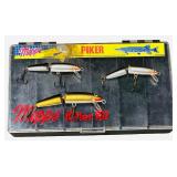 Vintage Fishing Mixed Bundle | MUST SEE PHOTOS :) Lures, Crankbaits, Soft Baits, Bobbers, Cork Lures, Fishing Line, Various Hook packs, Weights, Tackle Boxes and a Tackle Bag for Storage