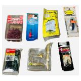 Vintage Fishing Mixed Bundle | MUST SEE PHOTOS :) Lures, Crankbaits, Soft Baits, Bobbers, Cork Lures, Fishing Line, Various Hook packs, Weights, Tackle Boxes and a Tackle Bag for Storage