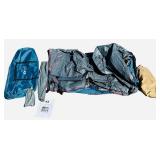 Camping Bundle | Santa Cruz 4-Room 8-Person Tent | Eureka The Storm Shield Annex | Eureka The Storm Shield Annex  Camping Chair with Carrying Bag | Backback Seat | Hammock | Sleeping Bag