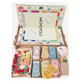 Vintage Board Games Bundle - Qty 7 | Battleship | Monopoly | 1,2,3 Red Light |  Marathon | Pragmatic language Trivia | Rummy Royal | Stratego