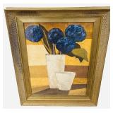 ***Rachella Collection*** "Les Boules Blue"  39" X 51" X 2 1/4"
