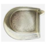 JUICER: Vintage Rival Juice-O-Mat Manual Juicer 1940s-1950s featuring a White Enamel Base and a Chrome Tilt-Top (A)