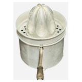 JUICER: Vintage Aluminum Citrus Juicers - Qty 5 (C) The hand-cranked models are commonly referred to as "Gem Squeezers".